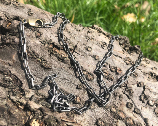 Stainless Steel Necklaces ( Eco-tumbled) Necklaces ChainLink