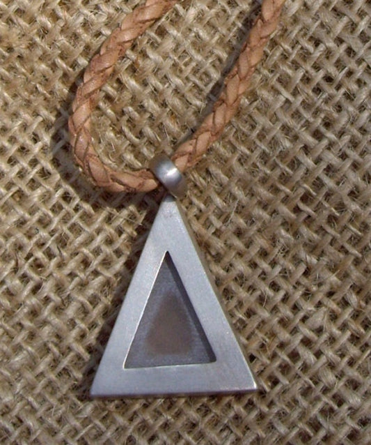 Quartz Crystal Pendant ( Eco-Tumbled Quartz)