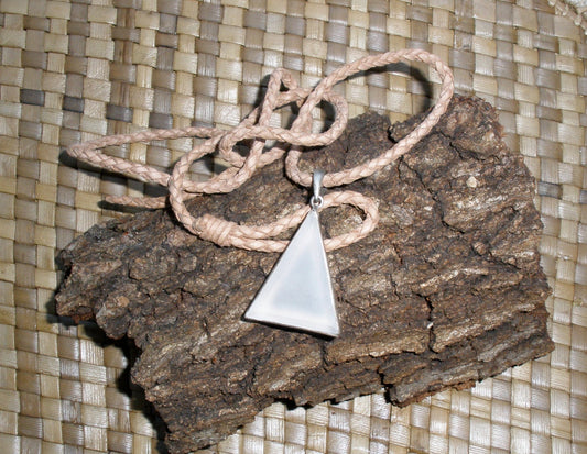 Quartz Crystal Pendant ( Eco-Tumbled Quartz)