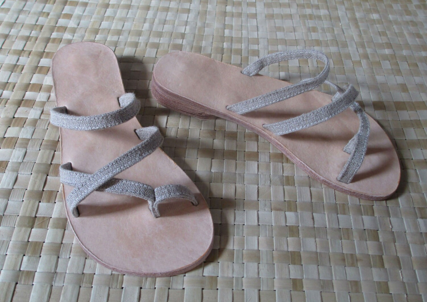 Hemp Strappy Sandals